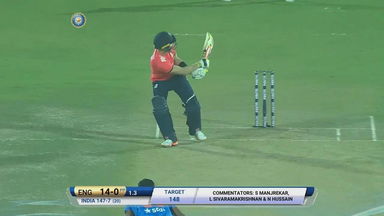 IND vs ENG 2017, 1st T20I : Sam Billings Six