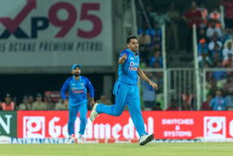 First-over timber strike, courtesy Deepak Chahar