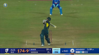 IND vs AUS 2023-24, 2ND T20I: Matthew Wade Six