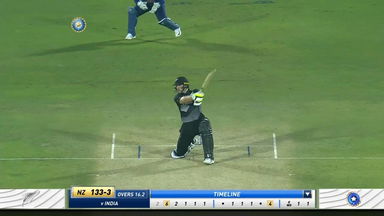 IND vs NZ 2021, 1ST T20I : Martin Guptill Six