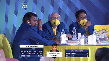 2021 VIVO IPL Player Auction - Chennai Super Kings