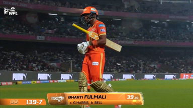 Wicket: Match 9, Royal Challengers Bengaluru vs Gujarat Giants, WPL 2026: Bharti Fulmali Wicket