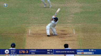 IND vs BAN 2024, 1ST Test: Rishabh Pant Six