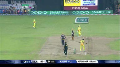 CLT20 2014 M23: KKR vs CSK –   Gautam Gambhir 80