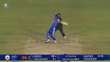 IND vs NZ 2026, 2nd T20I: Ishan Kishan Six