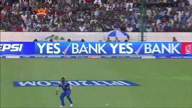 M43: SRH vs MI – Akshath Reddy Wicket