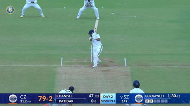Duleep Trophy 2025 Final, South Zone vs Central Zone: Danish Malewar's opening act of 53(120)