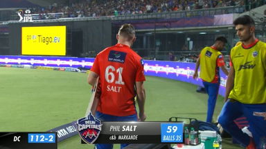 M40: DC vs SRH – Phil Salt Wicket