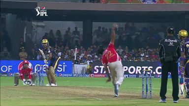 M60: KKR vs KXIP – Manish Pandey Wicket