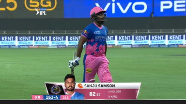 M40: SRH vs RR – Sanju Samson Wicket
