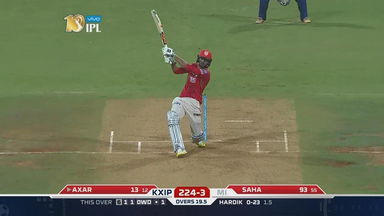 M51: MI vs KXIP – Axar Patel Six