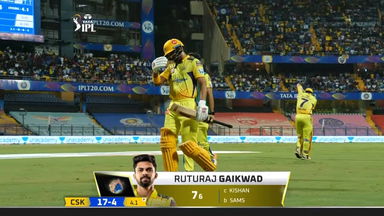 M59: CSK vs MI – Ruturaj Gaikwad Wicket