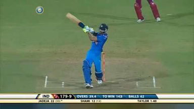 1ST ODI: IND vs WI – Ravindra Jadeja Six