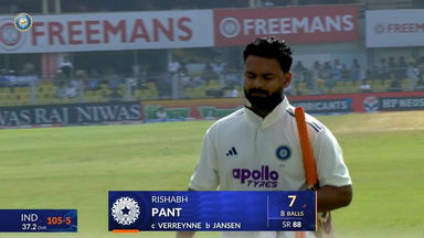 IND vs SA 2025, 2nd Test: Rishabh Pant Wicket