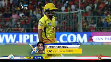 M24: RCB vs CSK – Ambati Rayudu Wicket