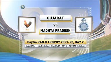 Ranji Trophy 2021-22, Gujarat v Madhya Pradesh, Day 2: Match Highlights