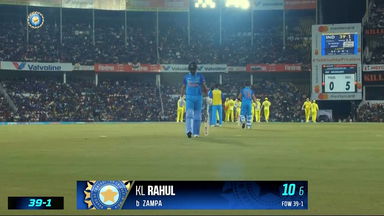 IND vs AUS 2022, 2ND T20I: K L Rahul  Wicket
