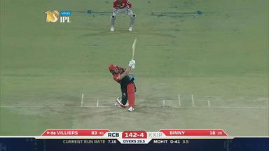 M8: KXIP vs RCB – AB de Villiers Six