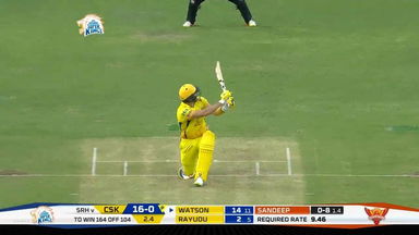 M46: CSK vs SRH –  Shane Watson Six
