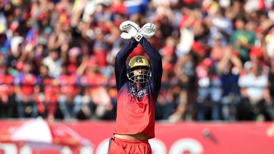Clutch 73(40)! Venkatesh Iyer's maiden FIFTY in RCB colours