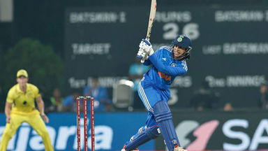 Connection & Timing: Smriti Mandhana's sublime six