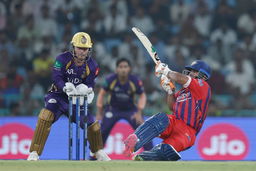 Captain Rishabh Pant's crucial 42(38) in the chase