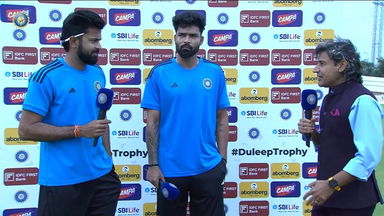 Duleep Trophy 2025 Final, South Zone vs Central Zone: Saransh Jain & Kumar Kartikeya Interview