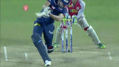 M67: KXIP vs DD – Morne Morkel Wicket
