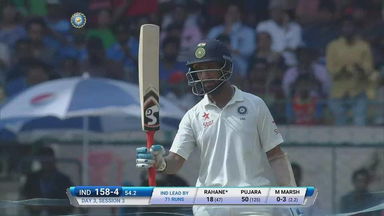 Gritty Pujara keeps India's hopes alive