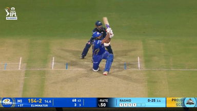 IPL 2025 Eliminator: GT vs MI - Rohit Sharma Six