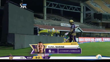 M23: CSK vs KKR – Sunil Narine Wicket