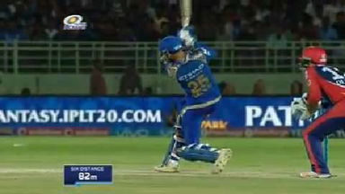 M47: MI vs DD – YES Bank Maximum Sixes – Krunal Pandya