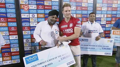 M47: KXIP vs GL – VIVO perfect catch of the match – David Miller