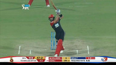 M45: DD vs RCB – Virat Kohli Six