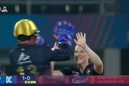 BOWLED: Megan Schutt gets Shafali Verma on the second ball