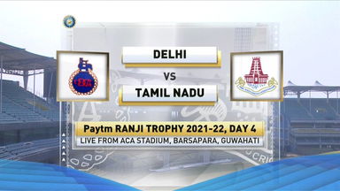Ranji Trophy 2021-22, Delhi v Tamil Nadu, Day 4: Match Highlights