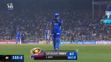 Q2: GT vs MI – Suryakumar Yadav Wicket