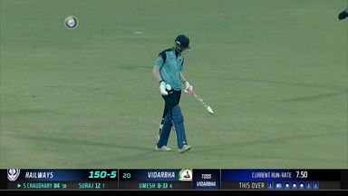 Syed Mushtaq Ali Trophy 2022: Shivam Chaudhary's special opening act of 84*(58) for Railways