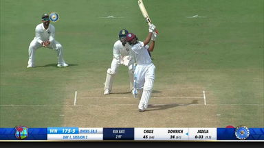 IND vs WI 2018, 2nd Test Day 1: Shane Dowrich Six