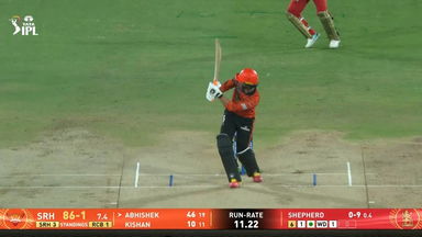 IPL 2026 M67: SRH vs RCB - Abhishek Sharma Six