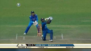 5TH ODI: IND vs SL – Angelo Mathews Six