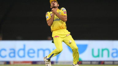 Mukesh Choudhary drops two, MS Dhoni consoles youngster