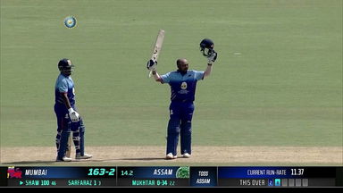Syed Mushtaq Ali Trophy 2022: Prithvi Shaw sizzles against Assam with scintillating 134 (61)