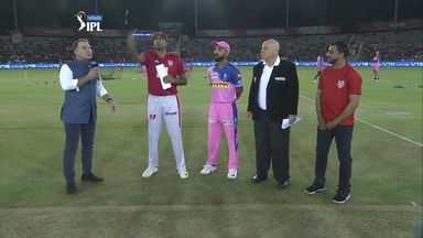 M32: KXIP vs RR – Toss