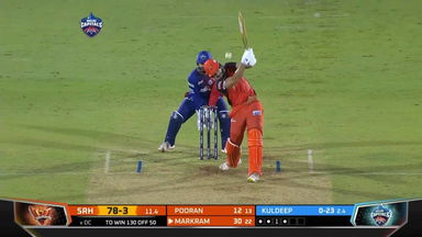 M50: DC vs SRH – Aiden Markram Six