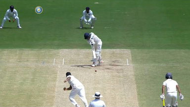 Crisp & exquisite: Rajat Patidar's superb straight drive for FOUR