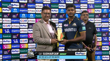 M40: DC vs GT – RuPay On-The-Go 4s of the Match – Sai Sudharsan