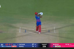 IPL 2026 M43: RR vs DC - Pathum Nissanka Six