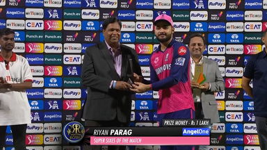 M61: CSK vs RR – AngelOne Super 6 of the Match – Riyan Parag