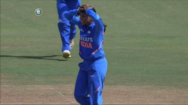 Rajeshwari Gayakwad's "unbelievable" wicket
